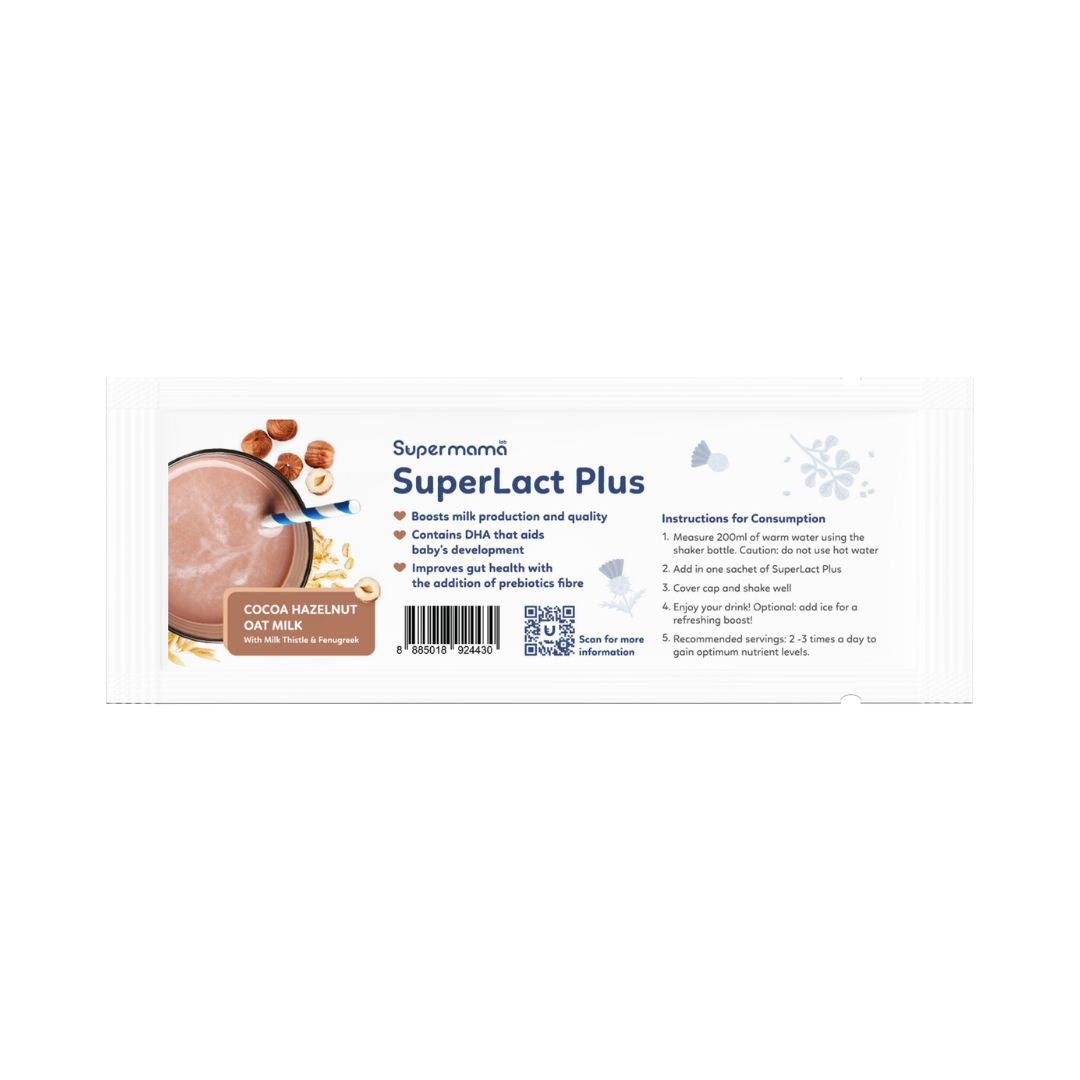 SuperLact Plus Milk Booster Sachet (30g) - Cocoa Hazelnut Oat